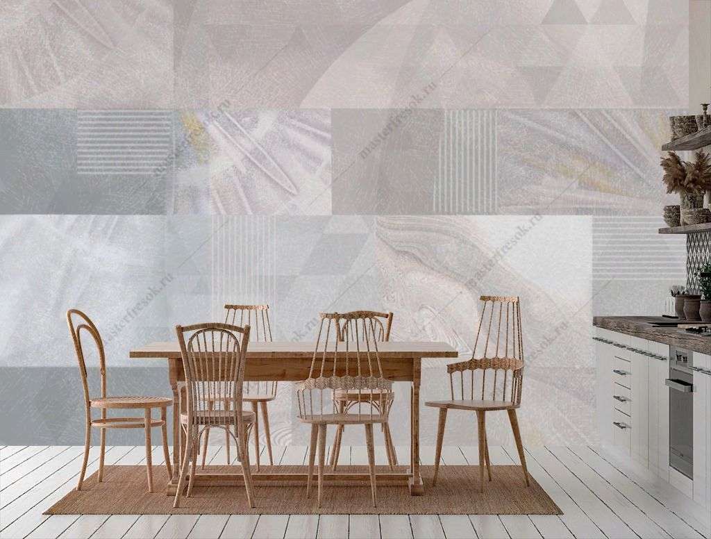 Фотообои в интерьере серая палитра  13-587 фото