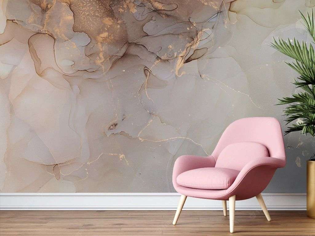 Фотообои в интерьере fluid art 03  9-1931 фото