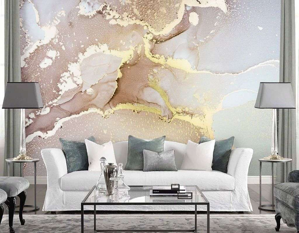 Фотообои в интерьере fluid 03  9-1906 фото