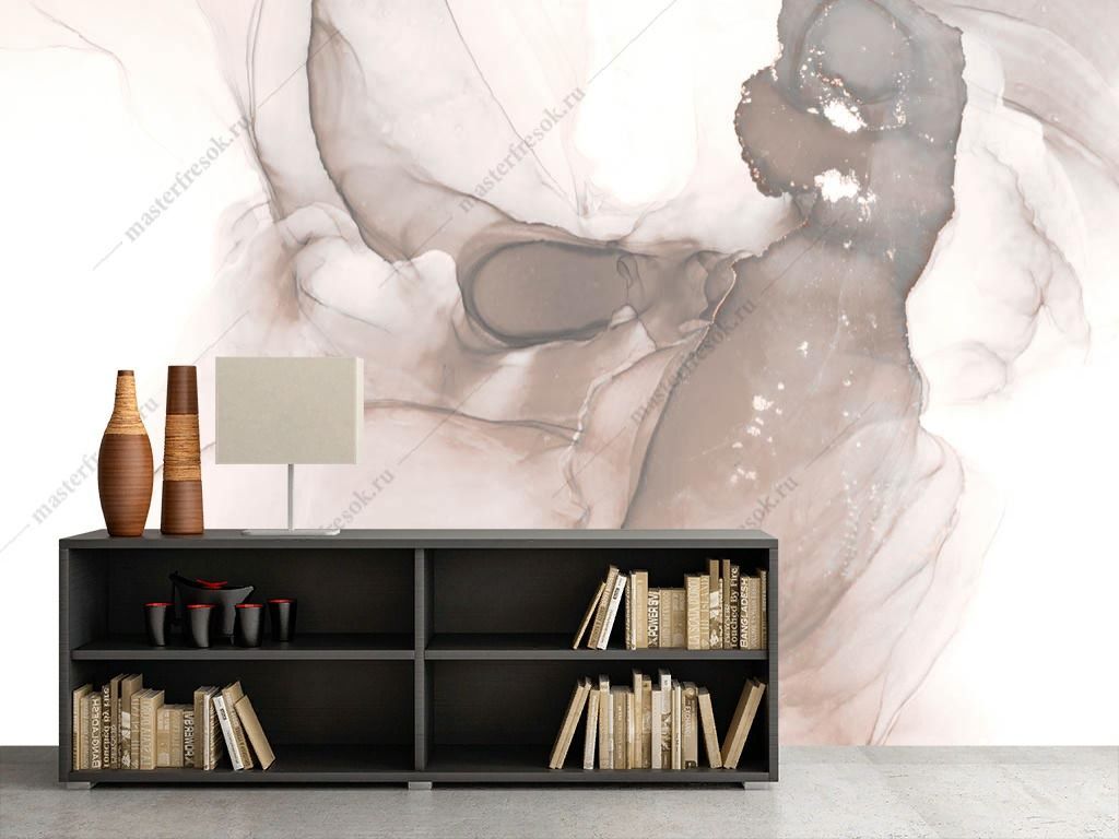 Фотообои Светлый фон флюид  9-1549