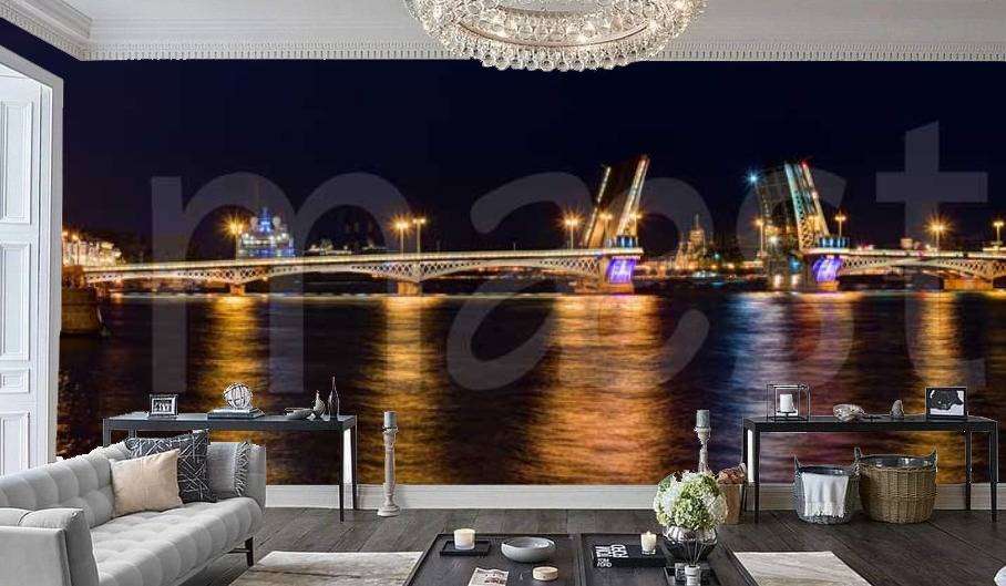 Фотообои Дворцовый мост  9-650