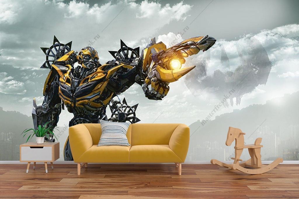 Фотообои Трансформер Бамблби  14-413