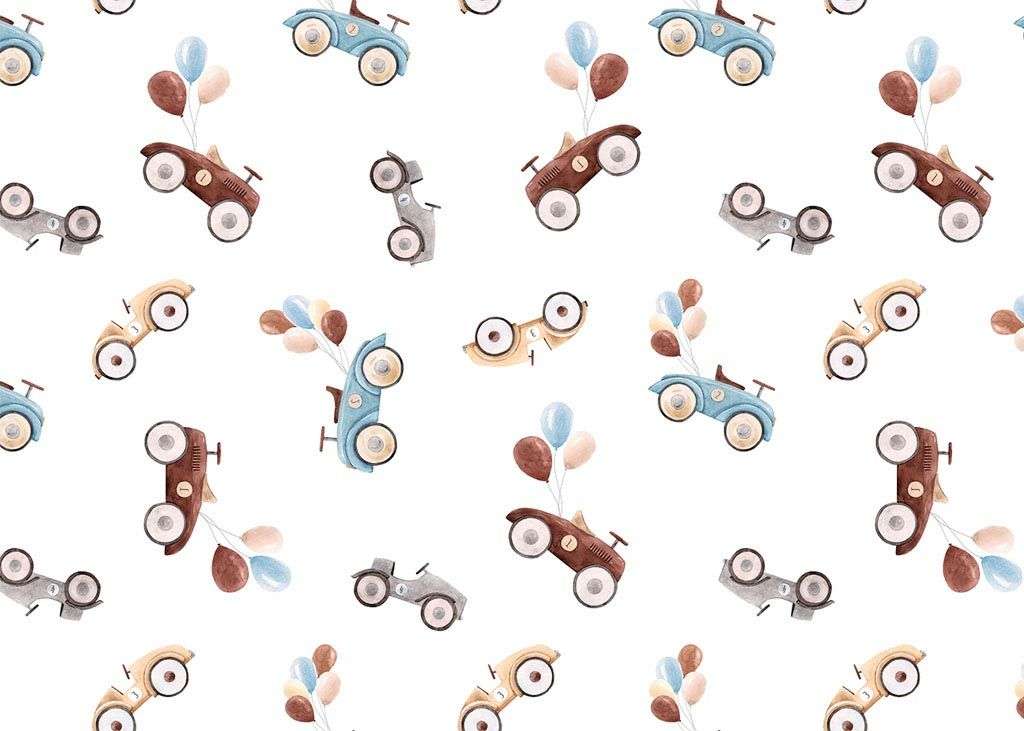 Фотообои в интерьере машинки  12-738 фото