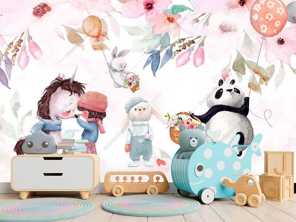 Фотообои Детские иллюстрации  14-009