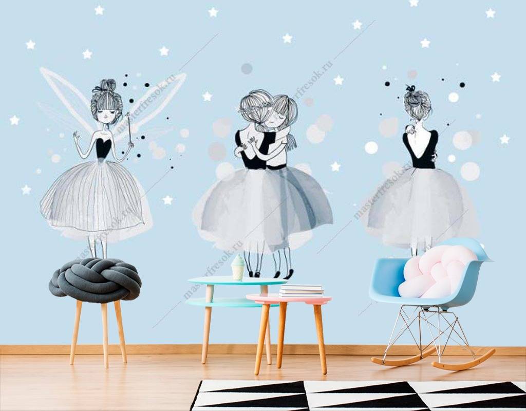 Фотообои Девочка фея  14-029