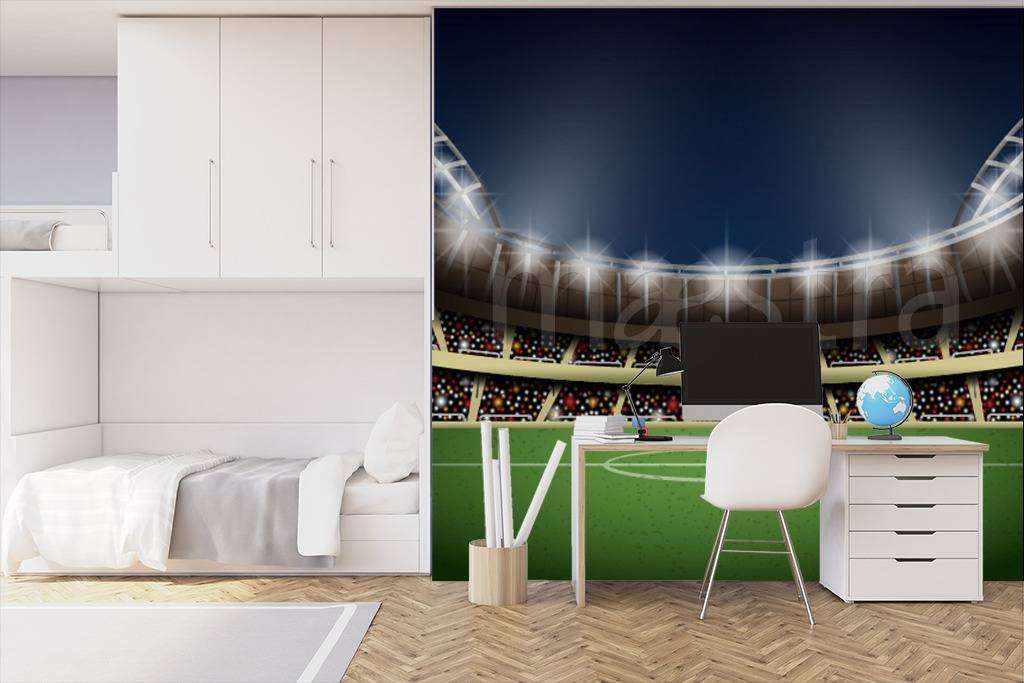 Фотообои в интерьере стадион  12-536 фото