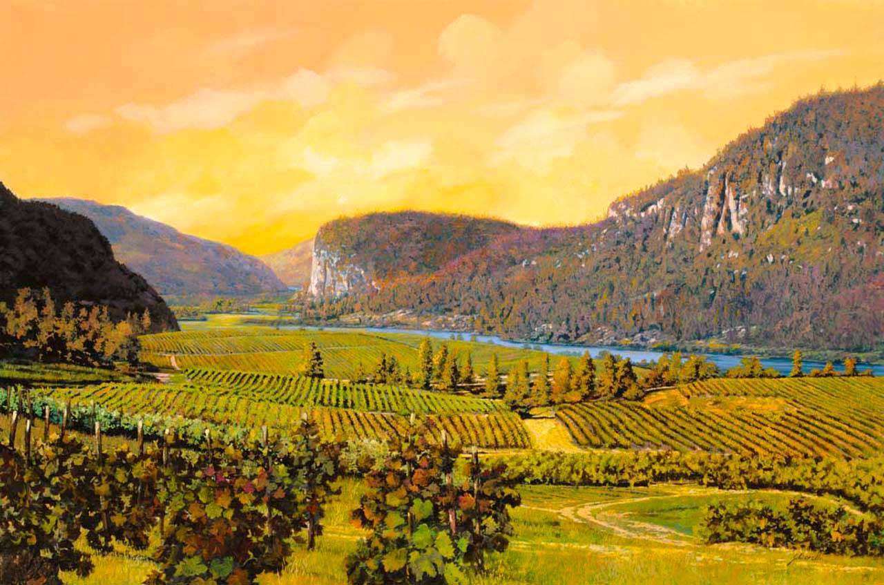 Фотообои в интерьере красивые поля  8-090 фото