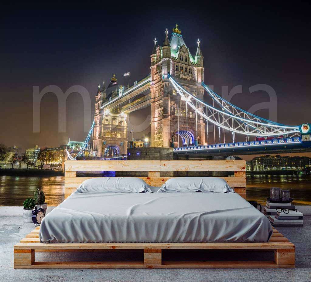 Фотообои в интерьере тауэрский мост блистательный  9-555 фото