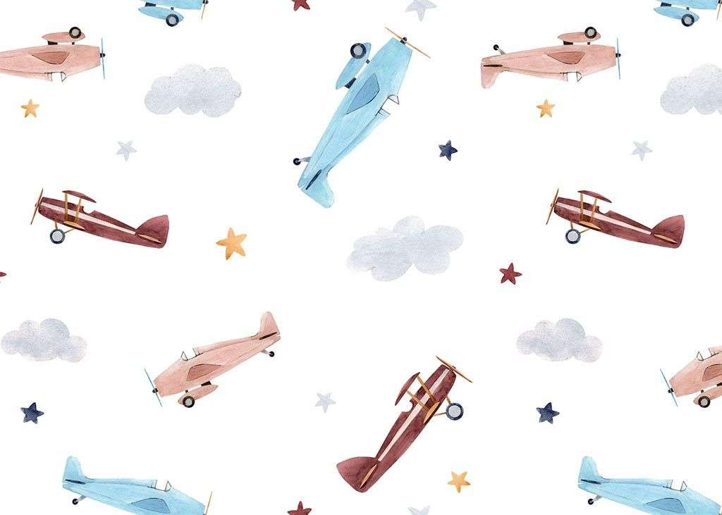 Фотообои в интерьере самолеты  12-733 фото