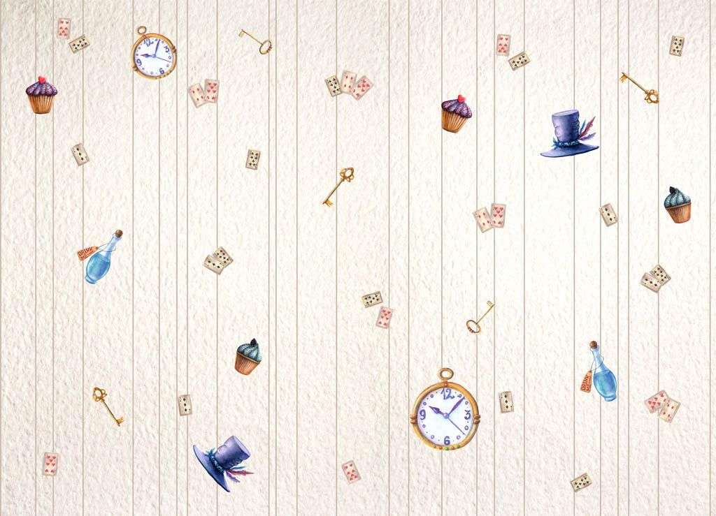 Фотообои в интерьере элементы фокусника  14-276 фото