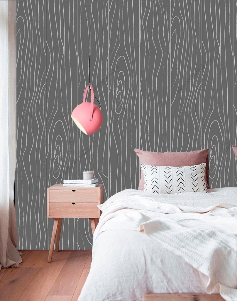 Фотообои Фон деревянный темный  9-1851