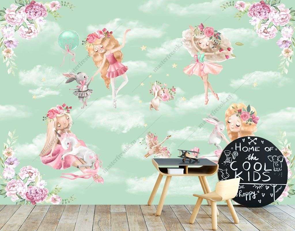 Фотообои в интерьере феи  14-426 фото