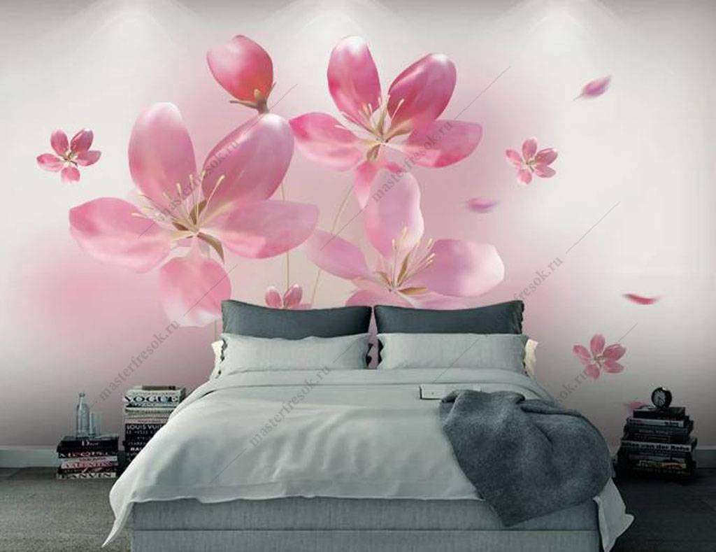 Фотообои Бесшовные обои на стену:  Цветочный фон. Артикул: 15-928  