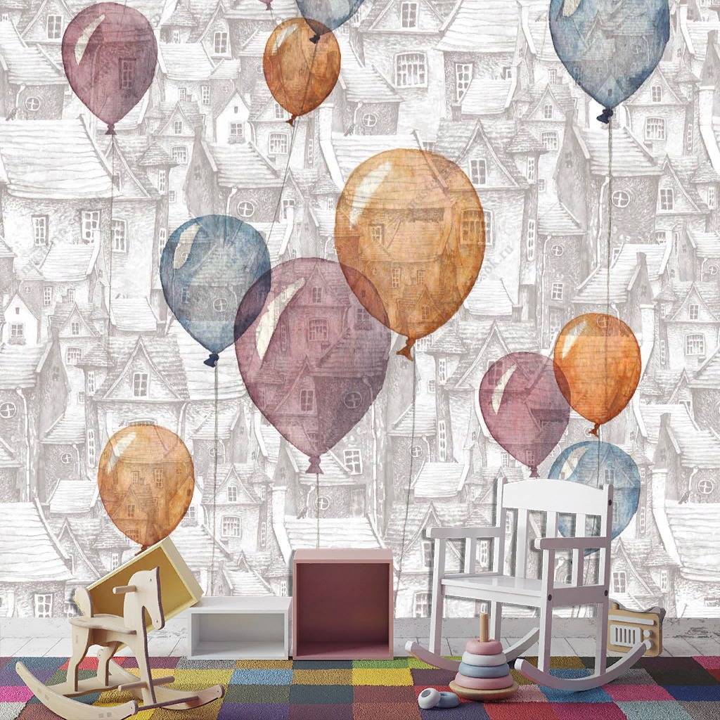 Фотообои Воздушные шарики  12-1176