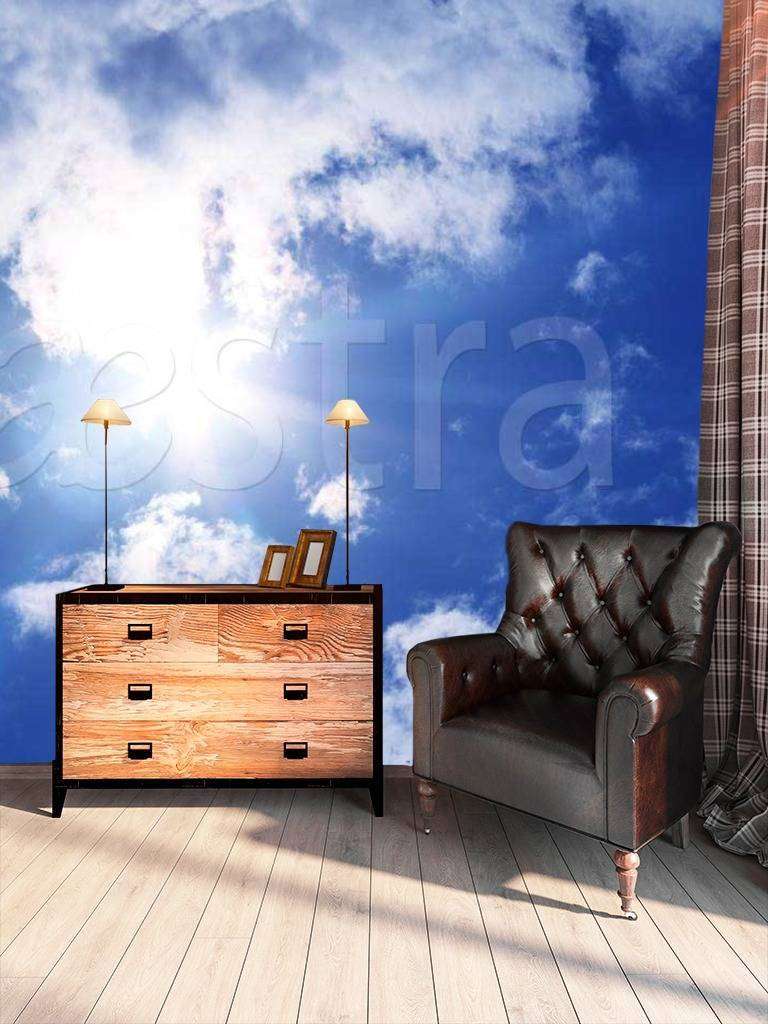 Фотообои Солнце на небе 3д  9-340