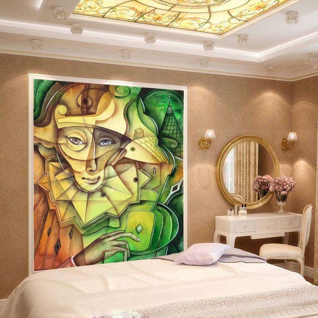 Фотообои в интерьере игра в покер  9-251 фото