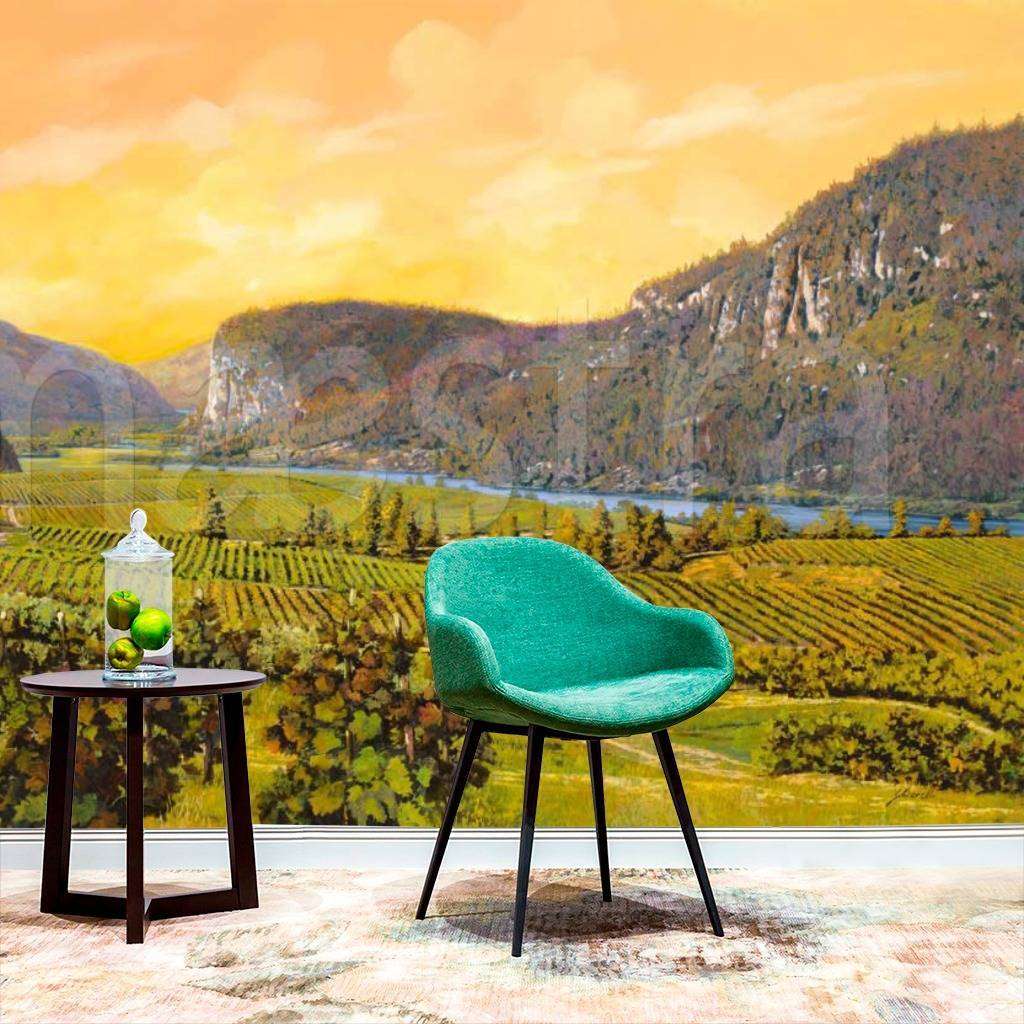 Фотообои Красивые поля  8-090