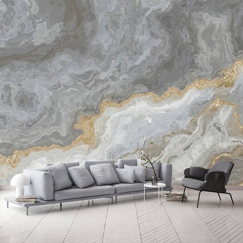 Фотообои Флюид арт срез камня  9-1009