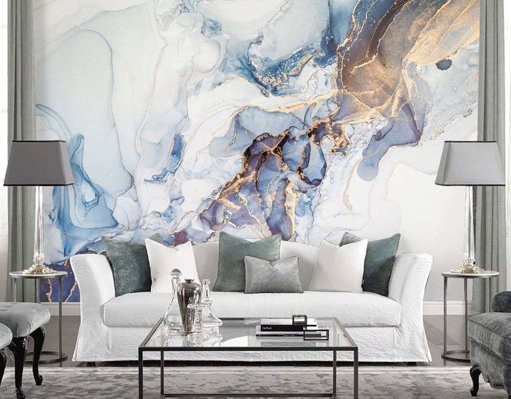 Фотообои в интерьере fluid 05  9-1908 фото