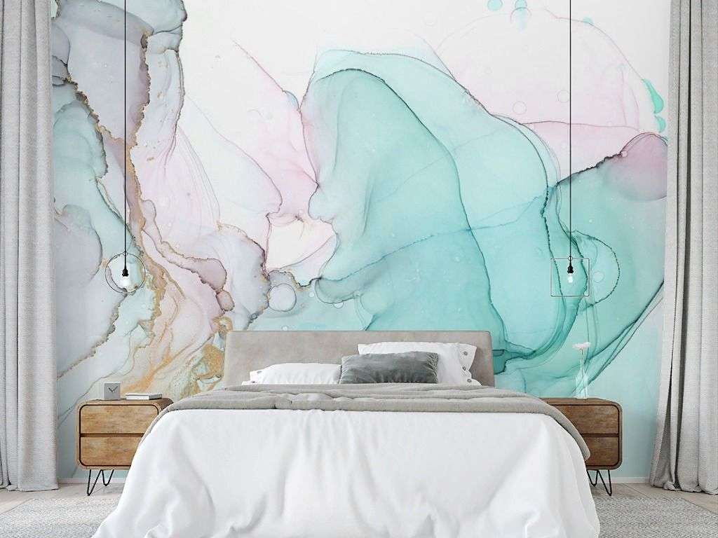 Фотообои в интерьере fluid 02  9-1905 фото