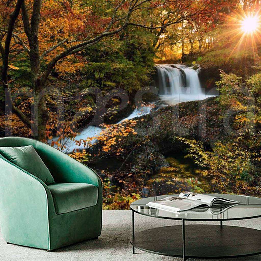 Фотообои Осенний водопад  4-369