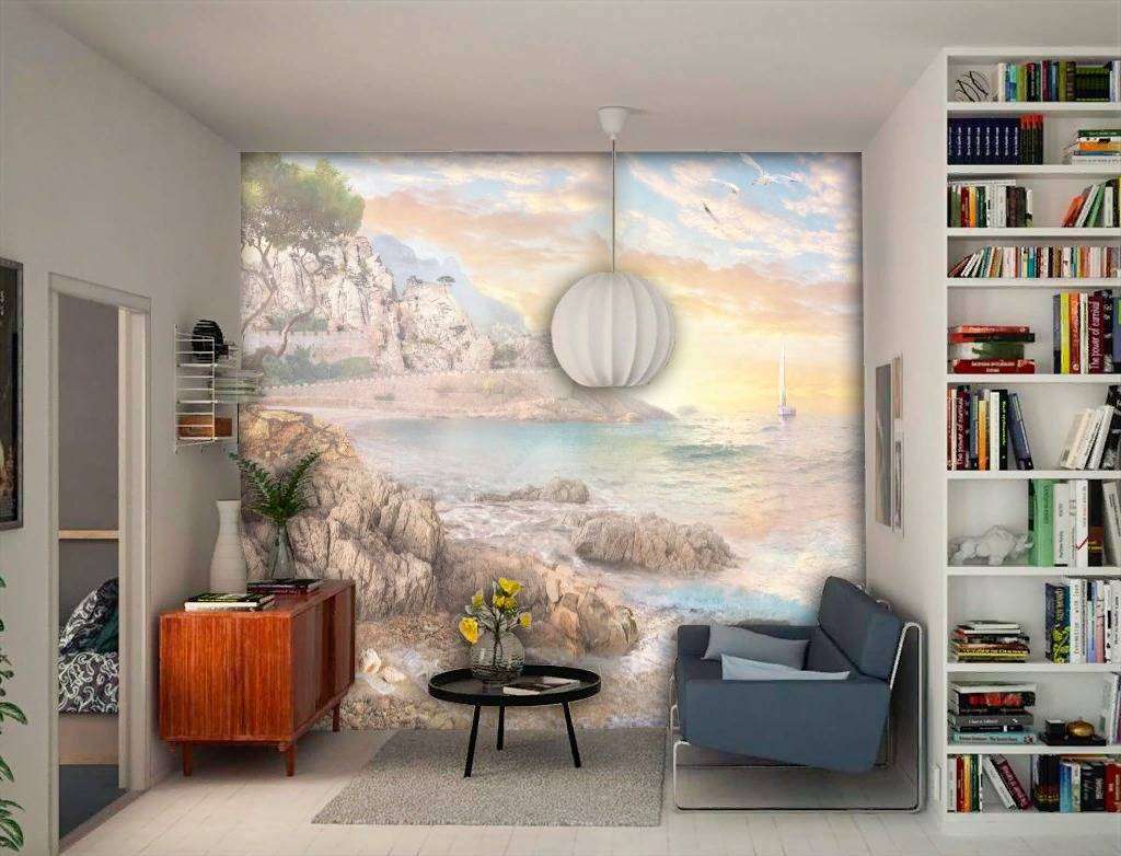 Фотообои в интерьере средиземноморье  13-299 фото