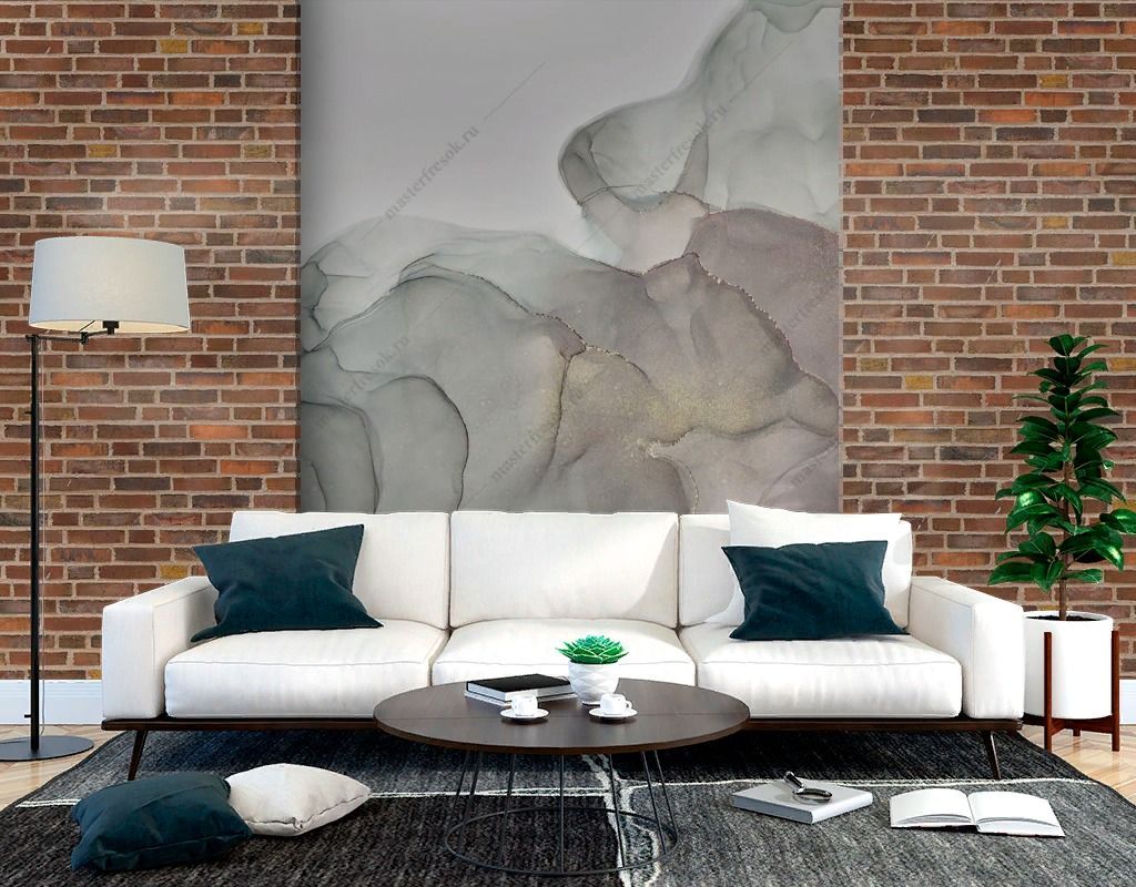 Фотообои Мрамор акварелью  9-1564