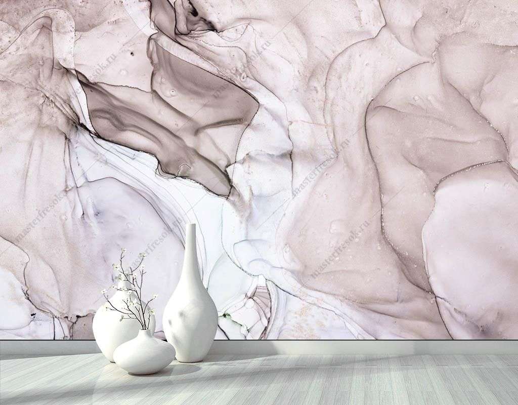 Фотообои в интерьере срез мрамора  9-1552 фото