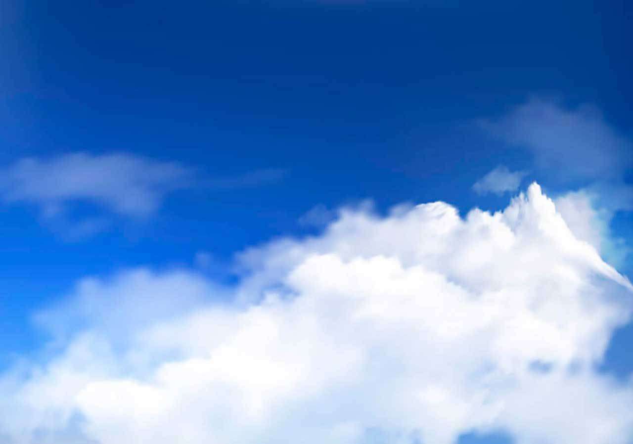 Фотообои в интерьере вечернее небо  9-409 фото