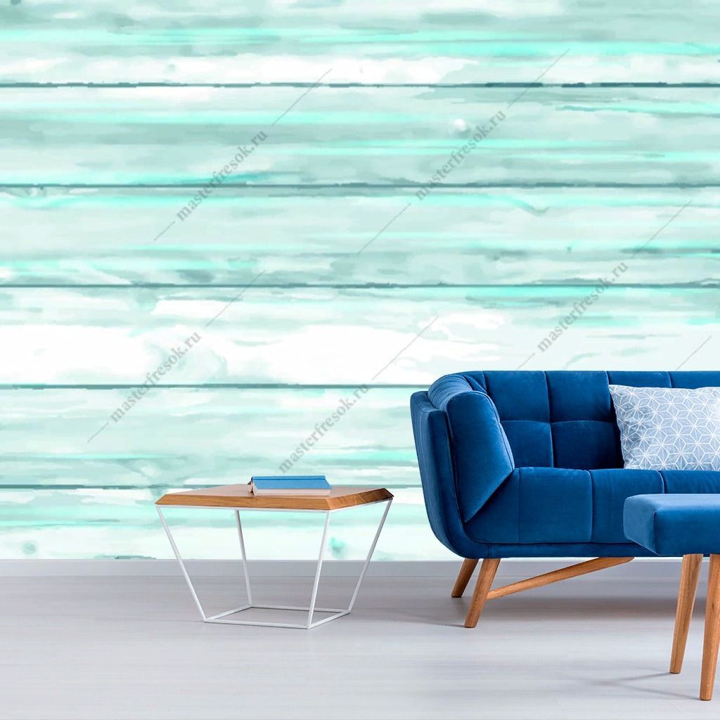 Фотообои Мятный принт  9-1370