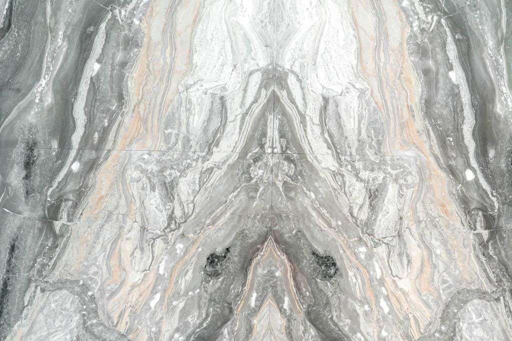 Фотообои в интерьере зеркальный мрамор  9-1087 фото