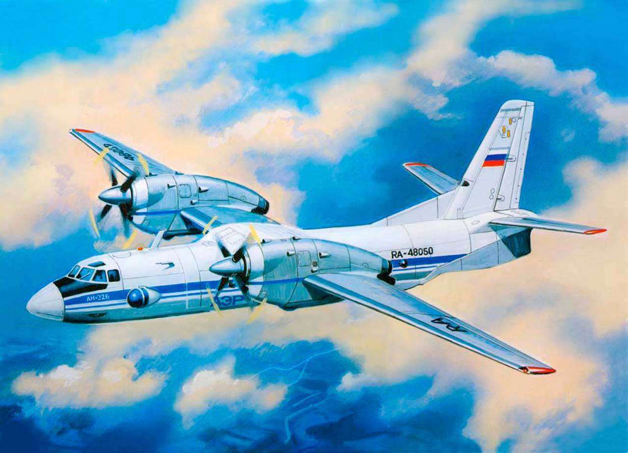 Фотообои в интерьере пассажирский самолет  4-388 фото