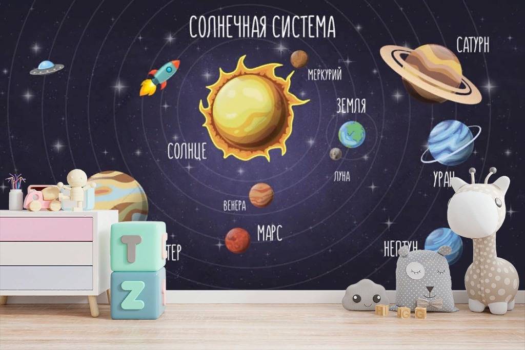 Фотообои Космическая карта  12-1211