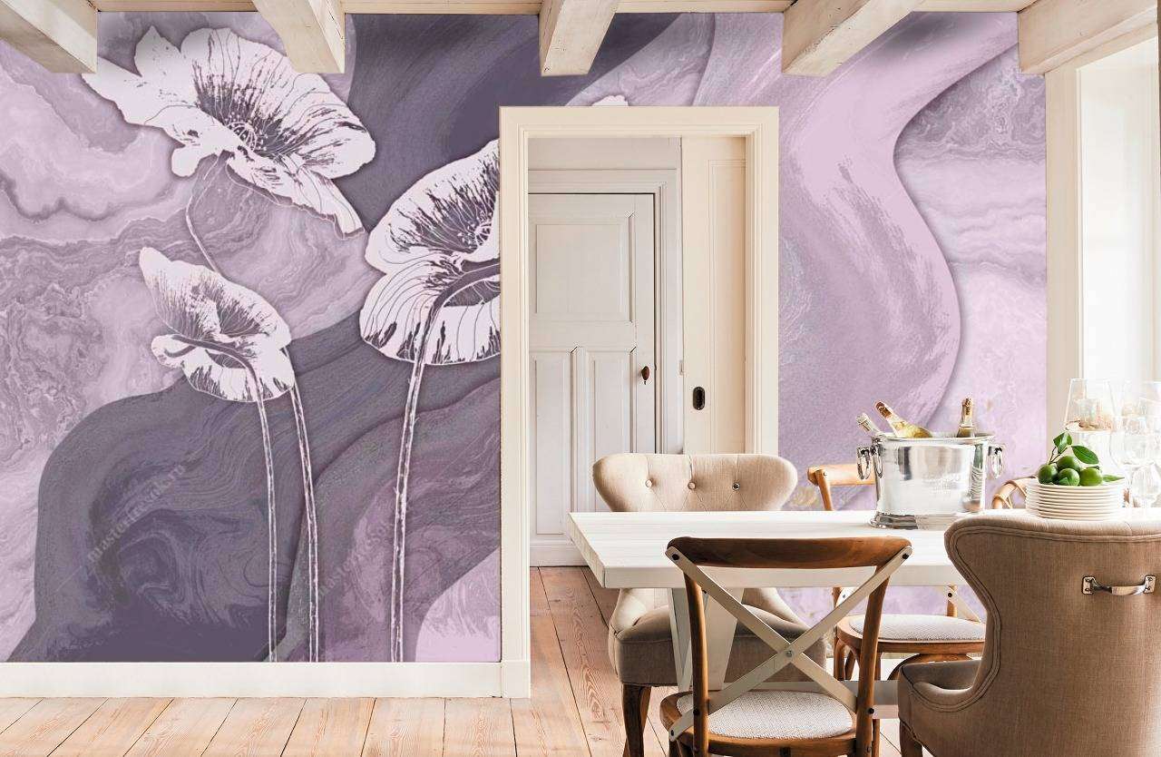 Фотообои в интерьере гладь  13-098 фото