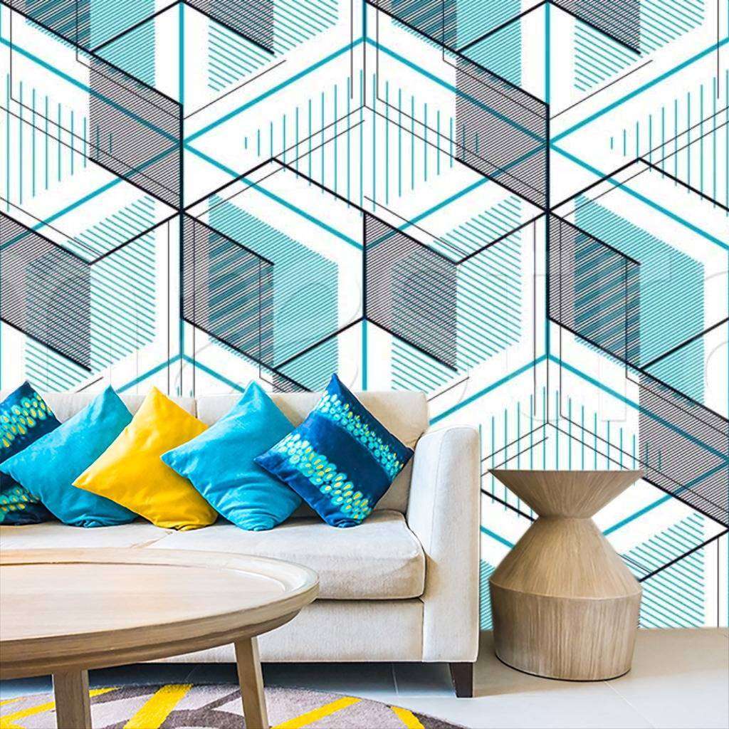 Фотообои Геометрический куб  10-383