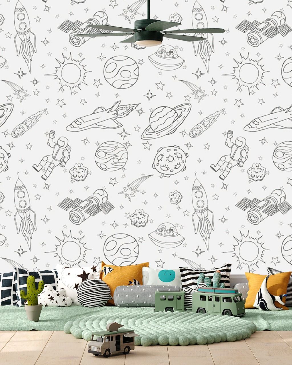 Фотообои Космические рисунки  12-1652