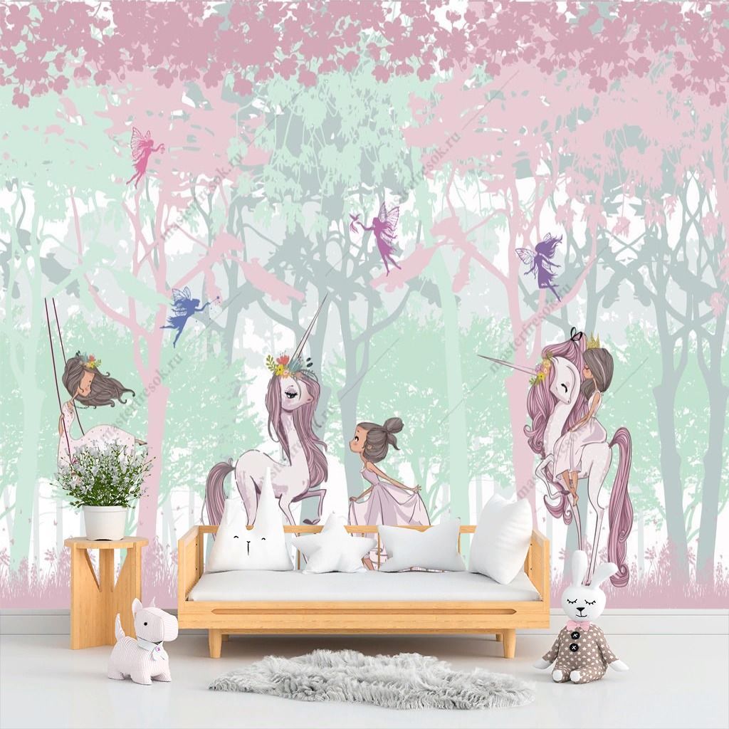 Фотообои Волшебство в лесу  14-577