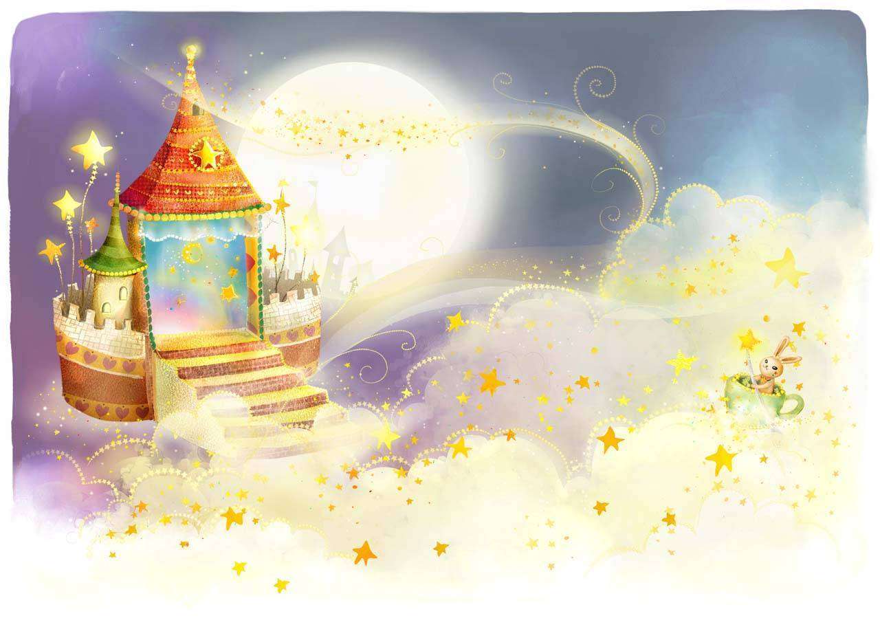 Фотообои в интерьере дом в звездах  12-306 фото