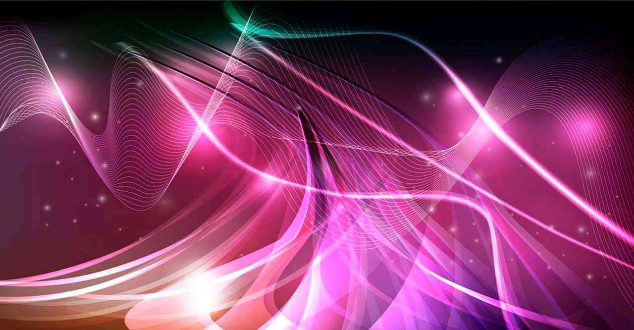 Фотообои в интерьере абстракция в фиолетовых тонах  4-330 фото