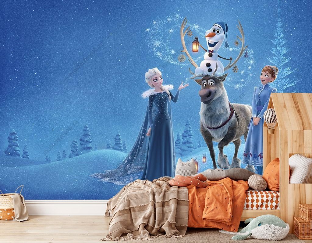 Фотообои Олаф и холодное приключение  12-1365