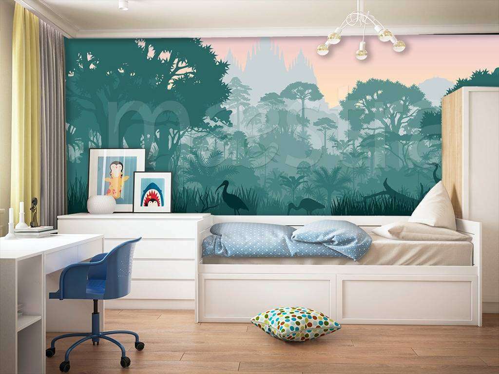 Фотообои Африка в дымке  12-488