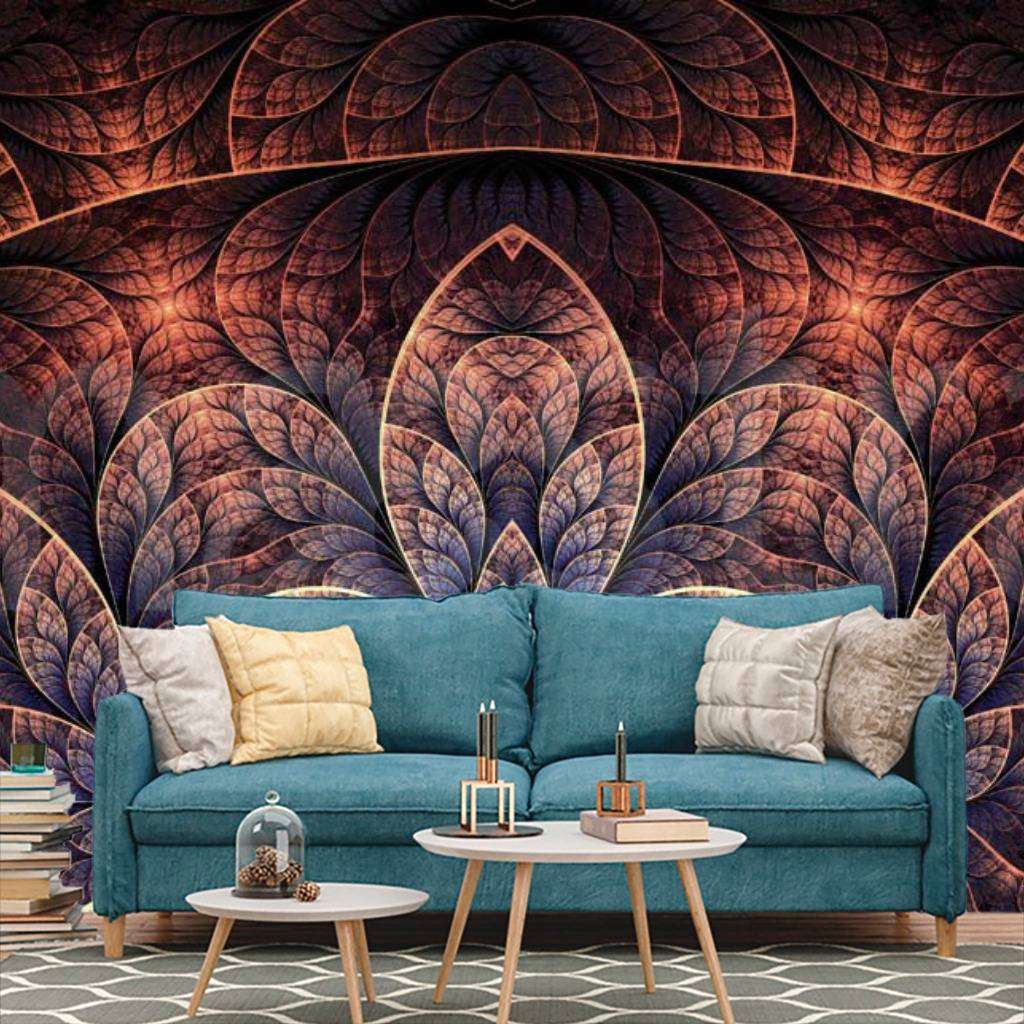 Фотообои Бесшовные обои на стену:  Цветная абстракция. Артикул: 4-296  