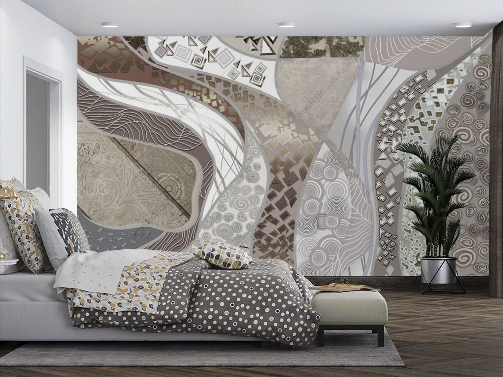 Фотообои Флюид Арт геометия  13-611