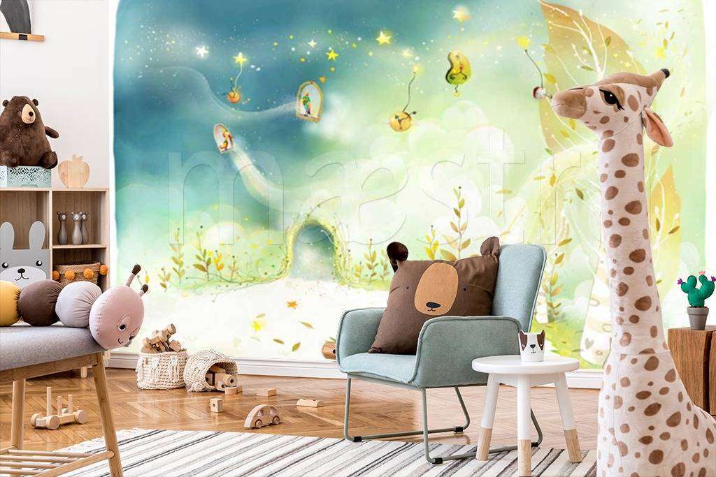 Фотообои в интерьере в гостях у сказки  12-291 фото