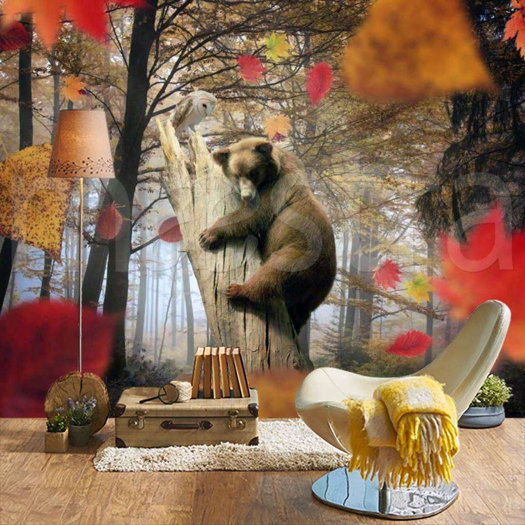 Фотообои Бурый медведь  4-168