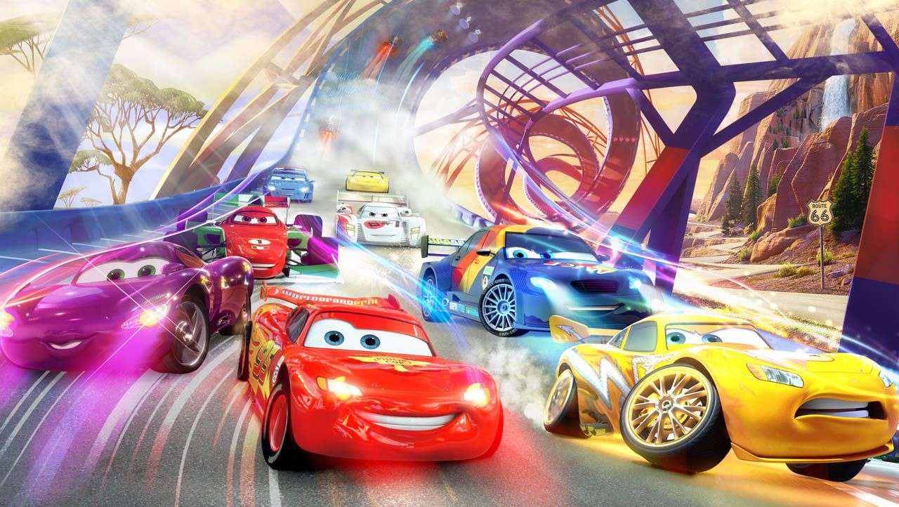 Фотообои в интерьере тачки и гонки  19-0032 фото