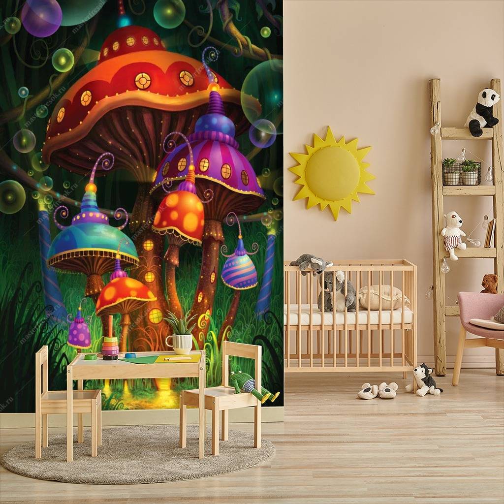 Фотообои Сказочный грибок  8-305