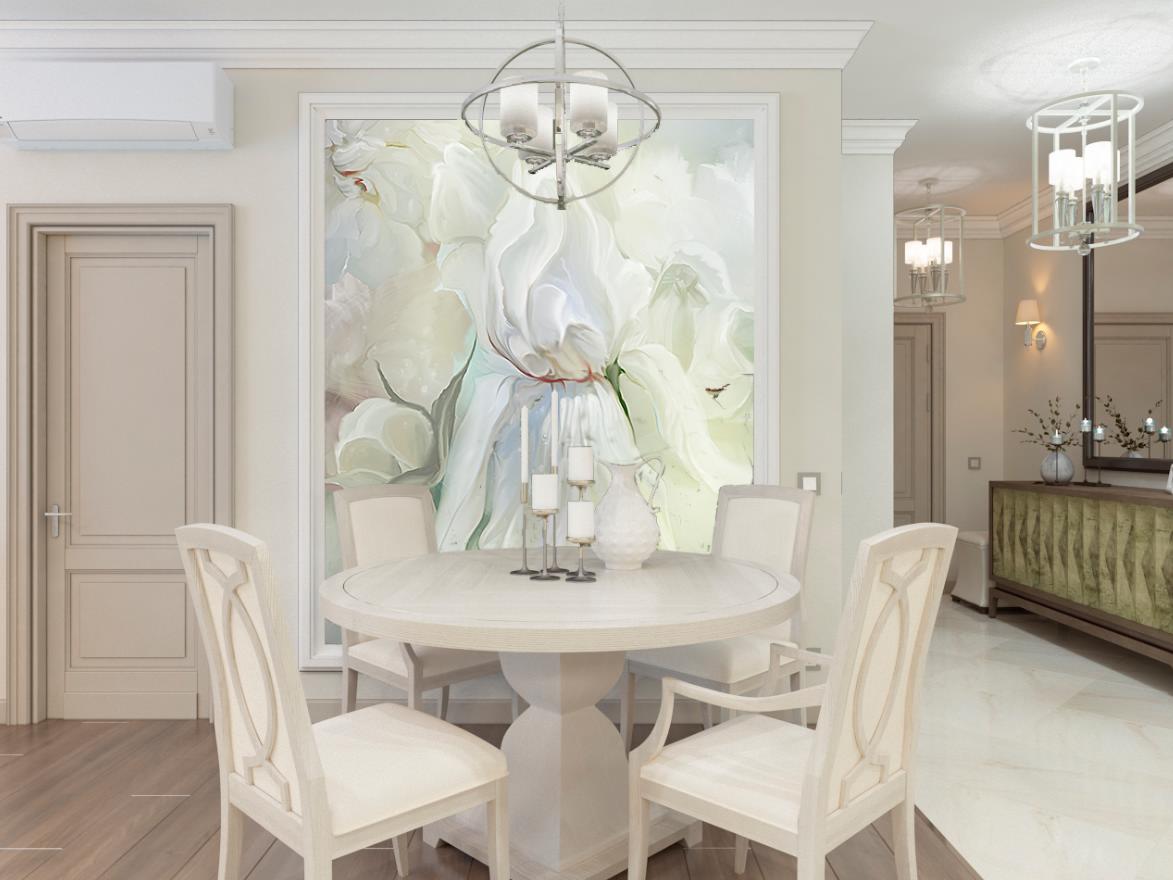 Фотообои Белый ирис  13-390