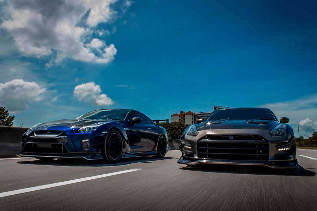 Фотообои в интерьере машины на старте  12-587 фото