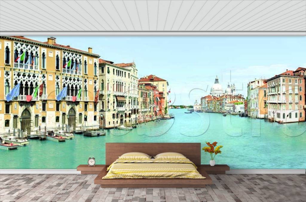 Фотообои Живописный Гранд канал в Венеции  11-029